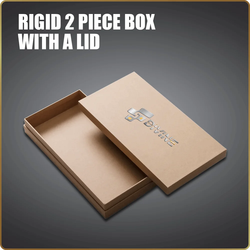 Rigid 2 Piece Box With A Lid