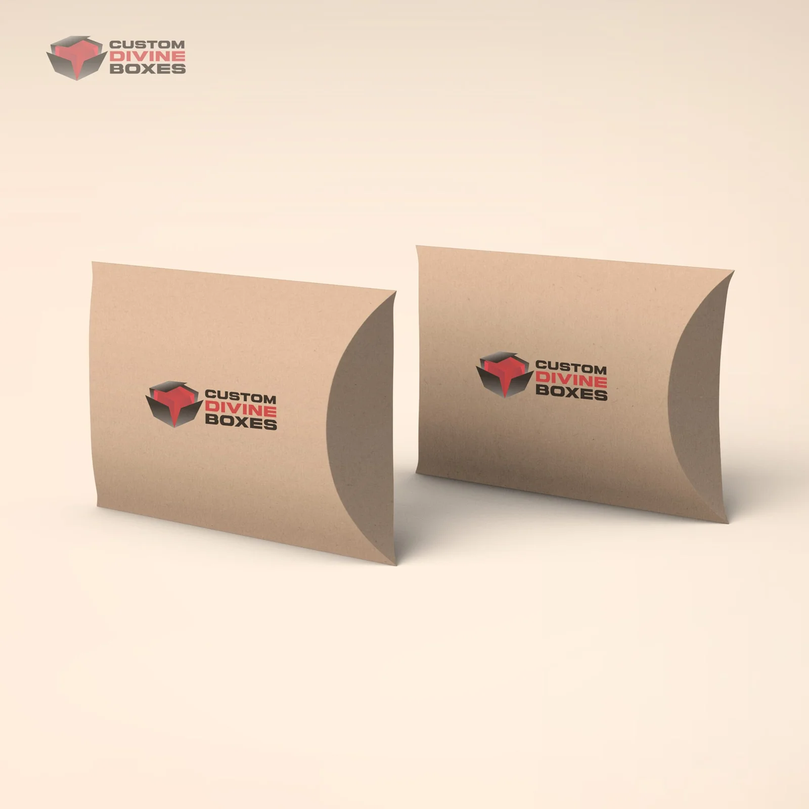 Kraft Pillow Boxes